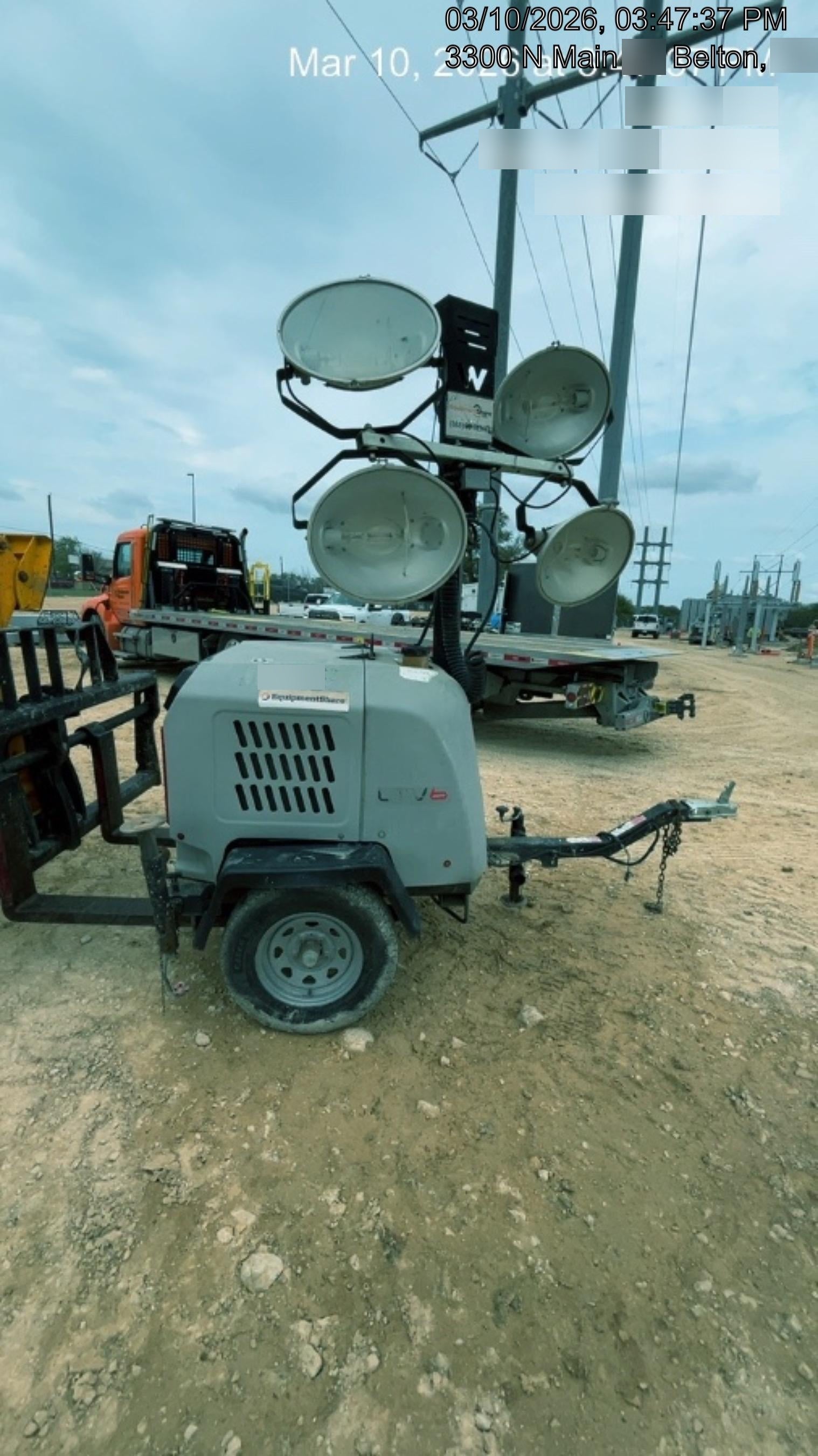 Wacker Neuson LTV6K-MH Wacker Neuson LTV6K Towable Light Tower