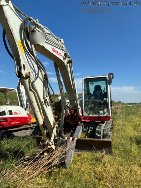 2019 Takeuchi TB290 Takeuchi TB290 Cab/Heat/AC w/Rubber Tracks, Auxiliary Hydraulics, Dozer Blade, Manual QC, 18/24/36" Buckets, Hydraulic Thumb Installed