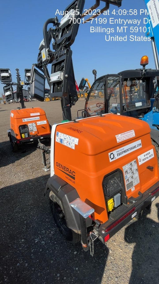 2023 Generac MLT2 Diesel, Flex Switch 120V Input, Powerzone Controller, (4) 320W LED Lights, 4kW Generator, 39.9 Gal Fuel Tank, 2" Ball, T3