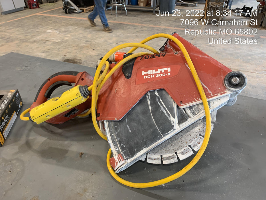 2020 HILTI DCH 300-X
