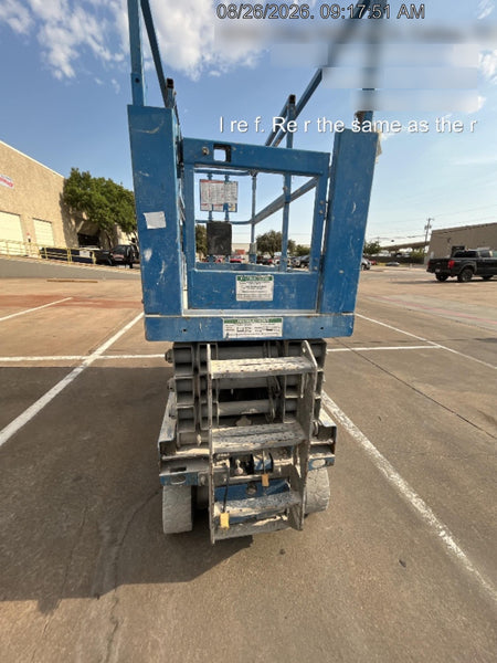 2017 Genie GS-2632 Genie GS2632 - SN GS32P-151069