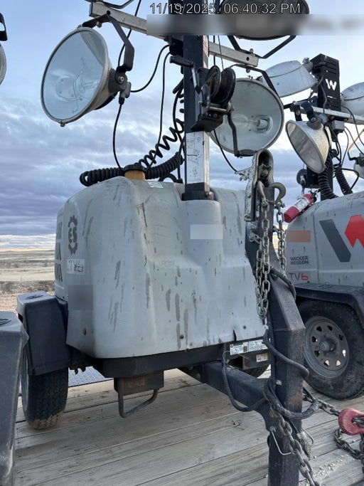 2018 Wacker Neuson LTV6L-MH Wacker Neuson LTV6L Mobile Light Tower w/Fuel Level Sensor Installed