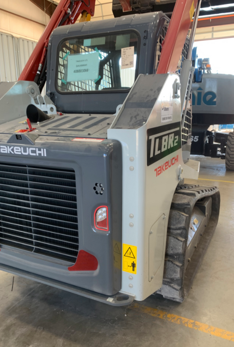 2022 Takeuchi TL8R2-R 74hp Kubota Diesel, Canopy, Rubber Tracks, Manual QC