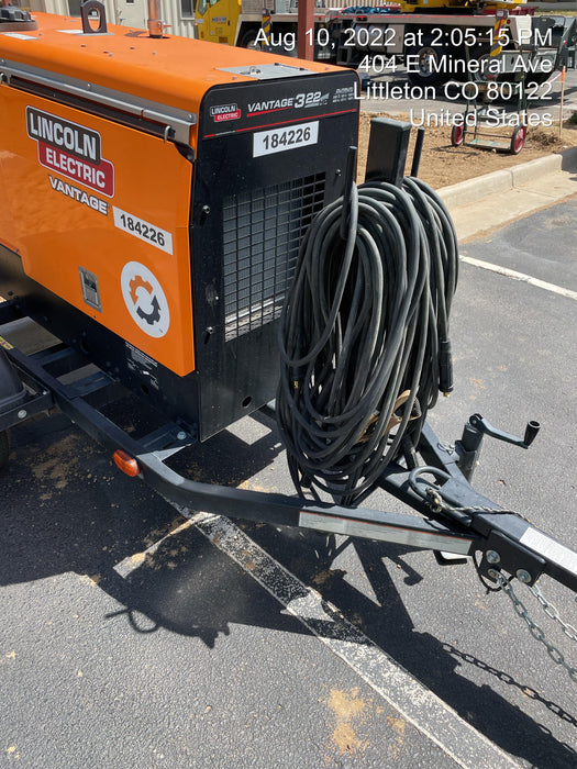 2021 Lincoln Electric Vantage 322 VANTAGE 322 READY-PAK 3