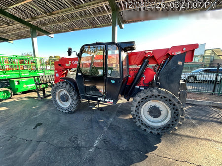 2019 Manitou MTA8044 74hp T4F, Cab/Heat/Air, Cab and Boom LED work lights, Auxiliary Hydraulics, Solid Tires, Amber strobe, Lift Hook 66" Carriage, 60" Forks