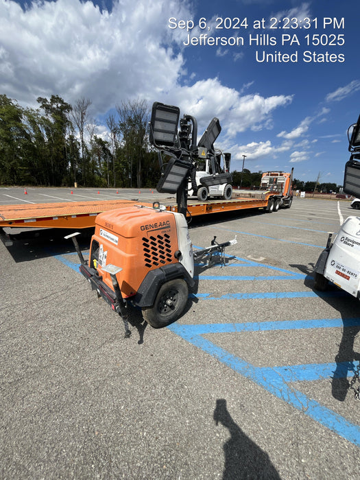 2023 Generac MLT2 Diesel, Flex Switch 120V Input, Powerzone Controller, 
(4) 320W LED Lights, 4kW Generator, 39.9 Gal Fuel Tank, 2" Ball, T3