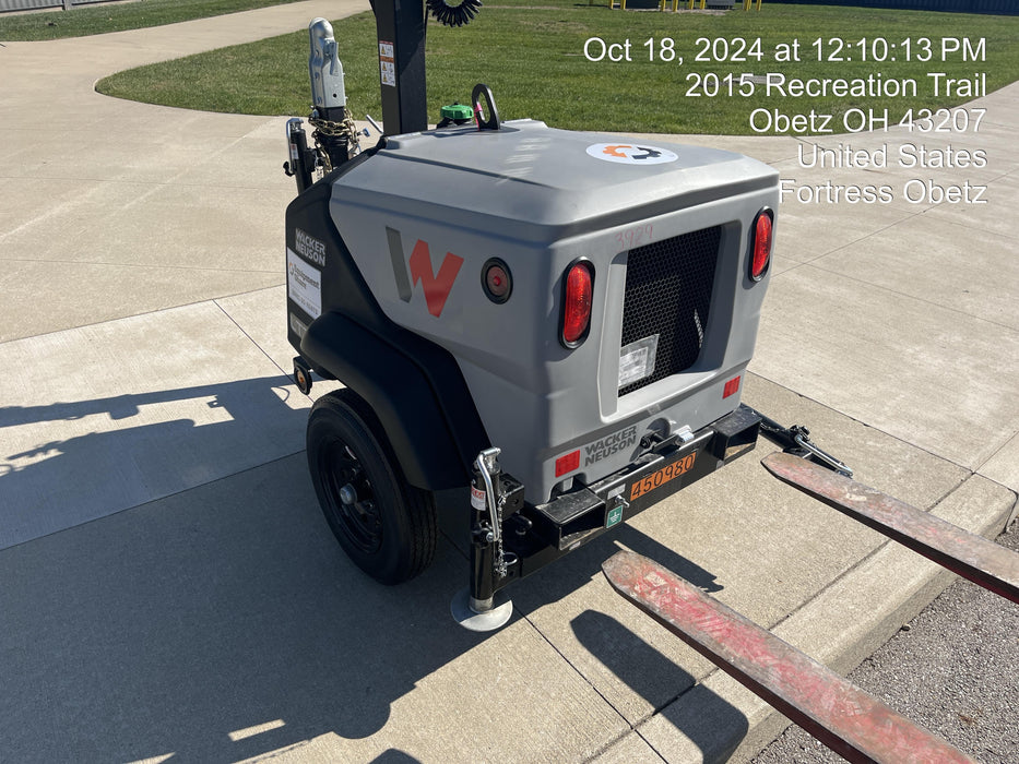 2024 Wacker Neuson LTT4 Diesel, Kohler KDW702, Deep Sea Controller, Auto Start, LED 320W, Bypass Outlet, T3