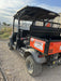 2022 Kubota RTV-X1140W-H Plastic Canopy, Windshield Acrylic Clear, LED Strobe Light, Wire Harness Kit, Back up Alarm