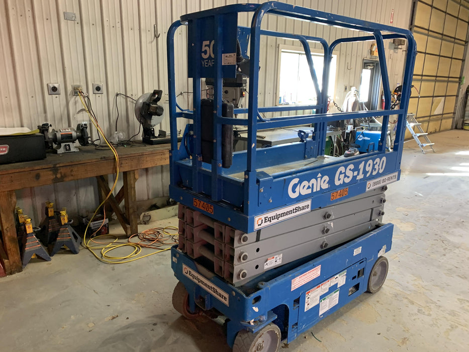 2016 Genie GS-1930 Standard Rental Specs