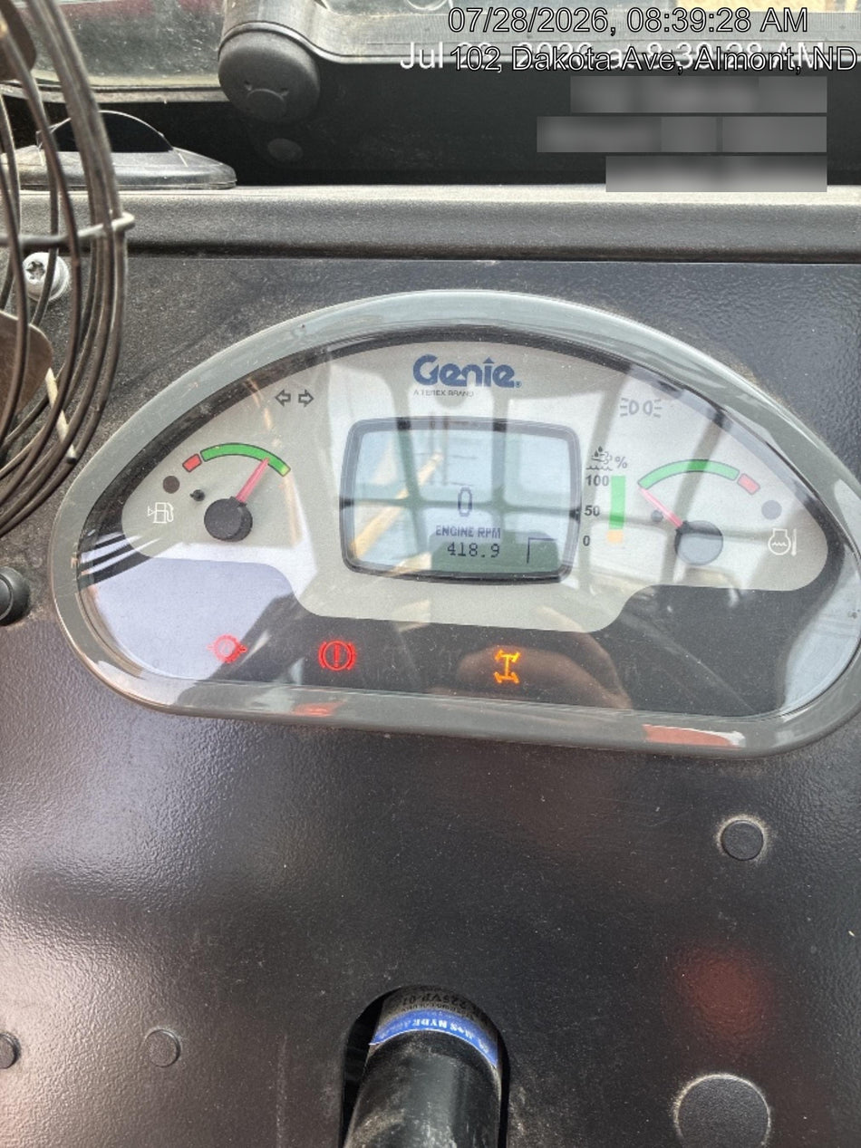2024 Genie GTH-844 74Hp Dsl, Cab/Heat/Air, Sld Tires, LED WL, Bcn, L Hook, T3 + Access Control