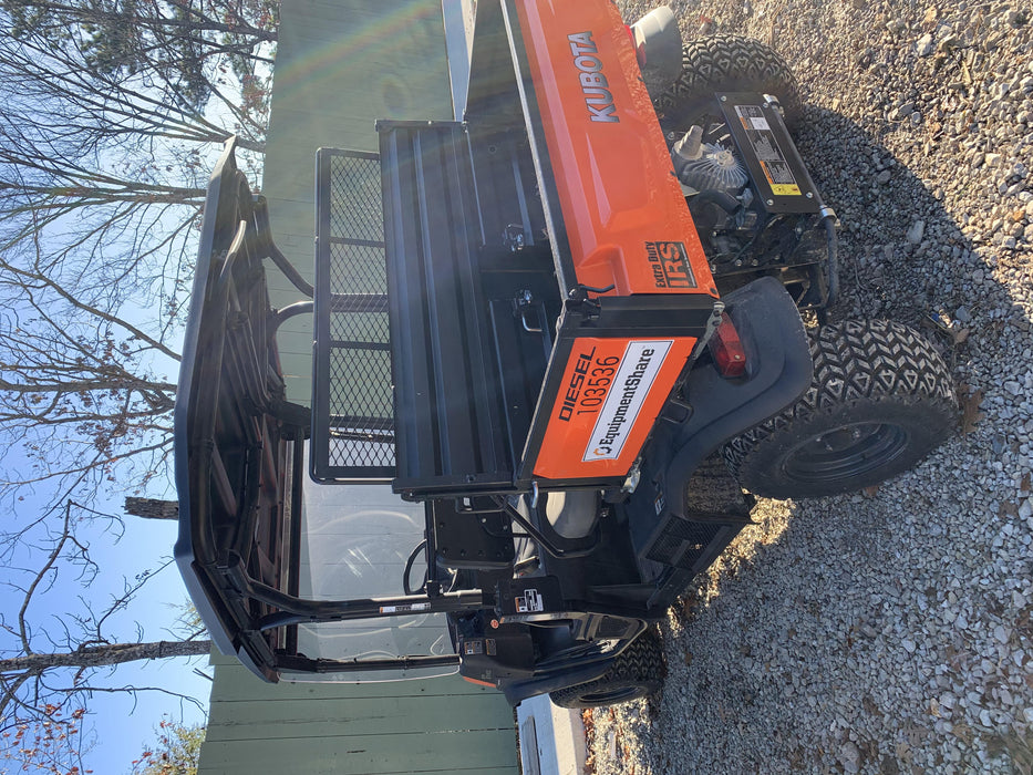 2020 Kubota RTV-X1140W-H 4WD utility cart -LED strobe -Windshield tempered glass -Plastic canopy -Wire harness kit -Backup alarm