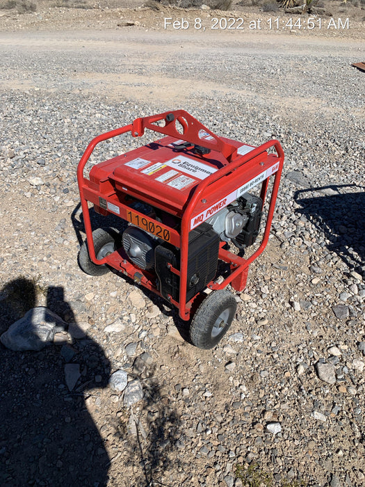 2020 Multiquip GA6HR Gen 6kW Honda GX340 GFCI Wheel Kit