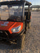 2022 Kubota RTV-X1140W-H Plastic Canopy, Windshield Acrylic Clear, LED Strobe Light, Wire Harness Kit, Back up Alarm