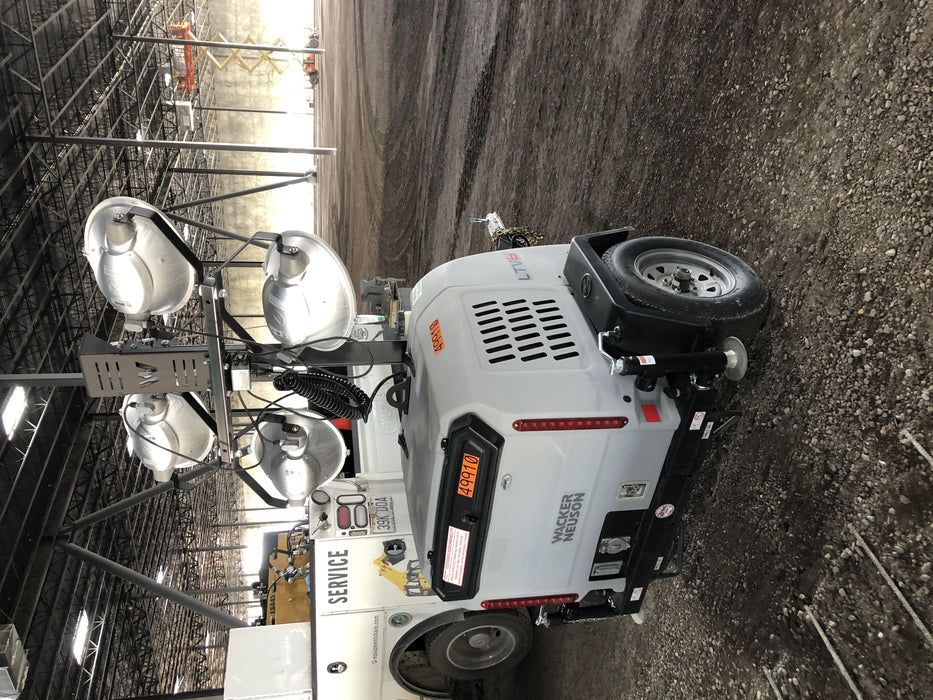 2019 Wacker Neuson LTV6L-MH Mobile Light Tower w/Fuel Level Sensor Installed