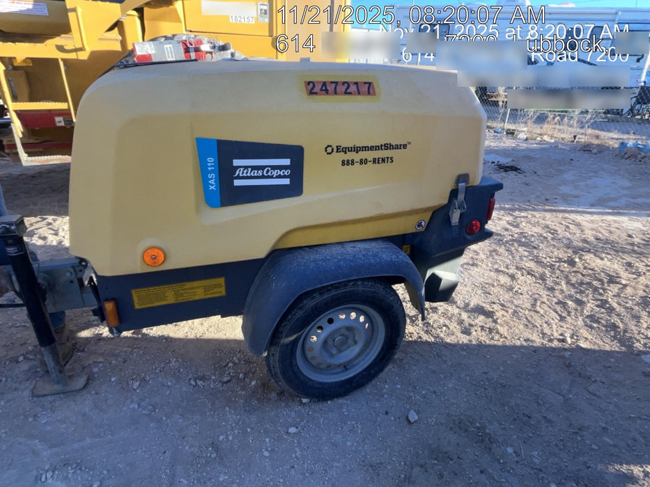 2022 ATLAS COPCO XAS 110