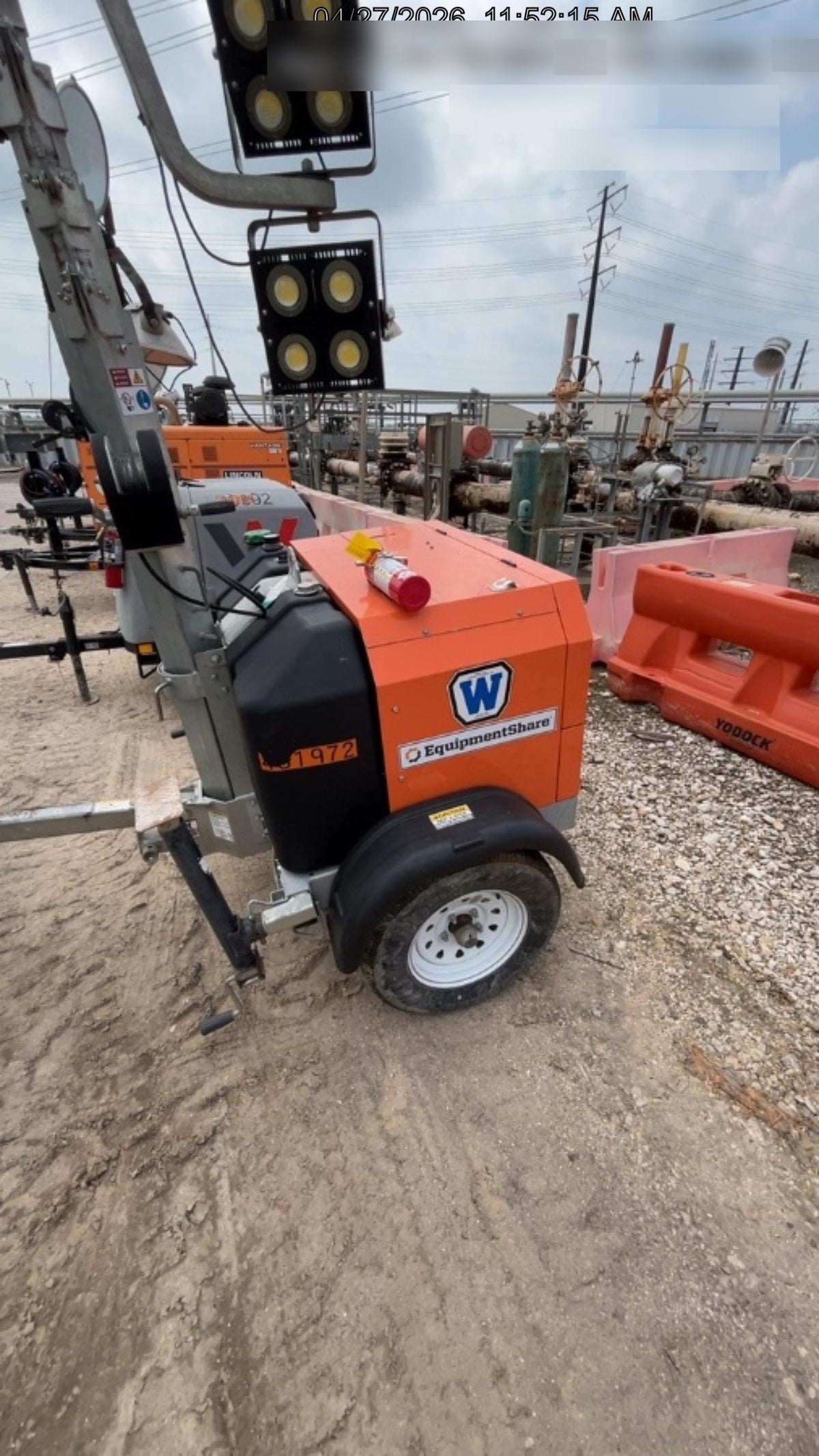 2024 Wanco WLTT-4MM4K Diesel, Deep Sea Controller, Shore Power Plug, Auto Start, (4) 350W LED Floodlights, 4kW Generator, 60 Gal Fuel Tank, 2" Ball, T3