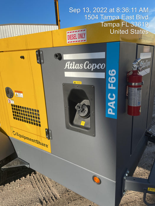 2022 ATLAS COPCO PAC F66 KD-S