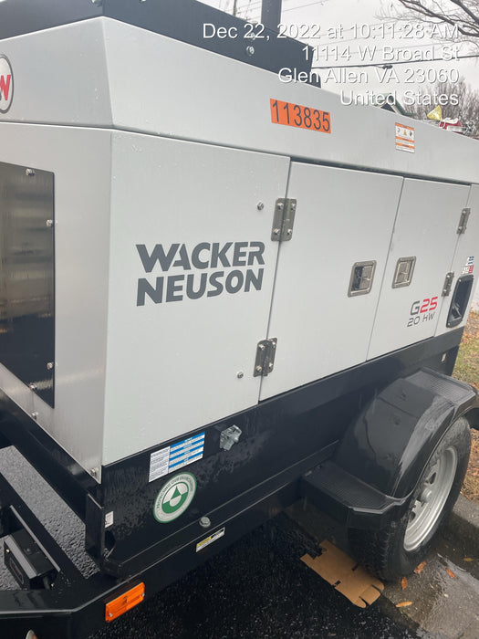 2020 WACKER NEUSON G25