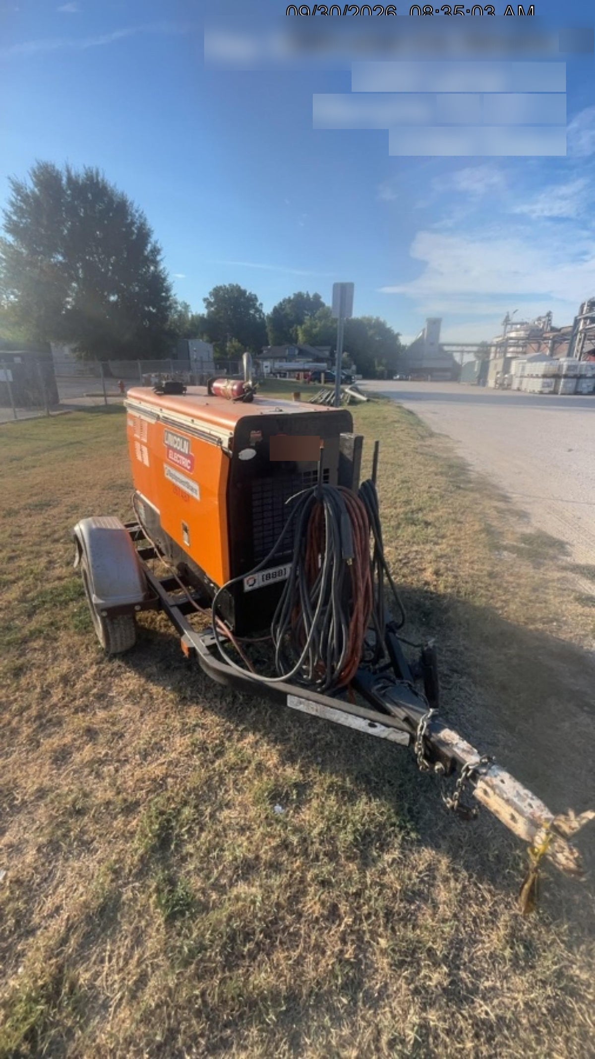 2022 Lincoln Electric LE400 Kubota V1505, Trlr, Cable Rack, Light Kit, ES Decals, T3