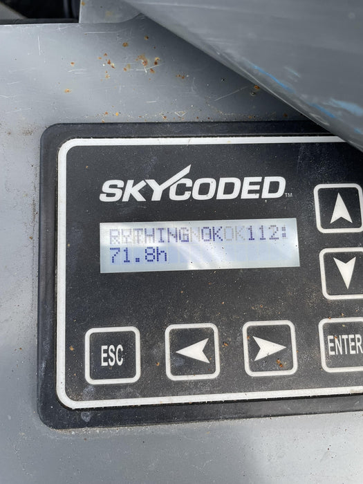 2020 Skyjack SJIII-3219 Solid NM Tires, Half height spring hinged entry gate, Dual Beacons, 800W Inverter