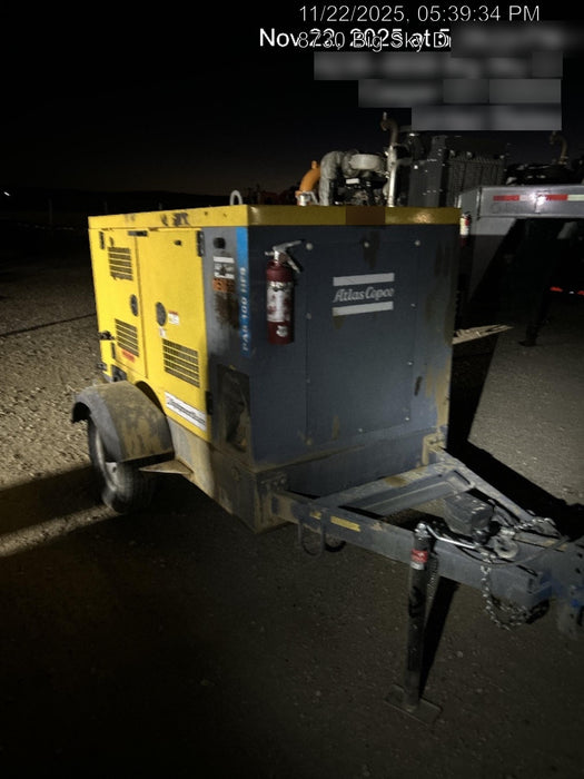 2020 ATLAS COPCO PAS 100 HF CS Enclosed