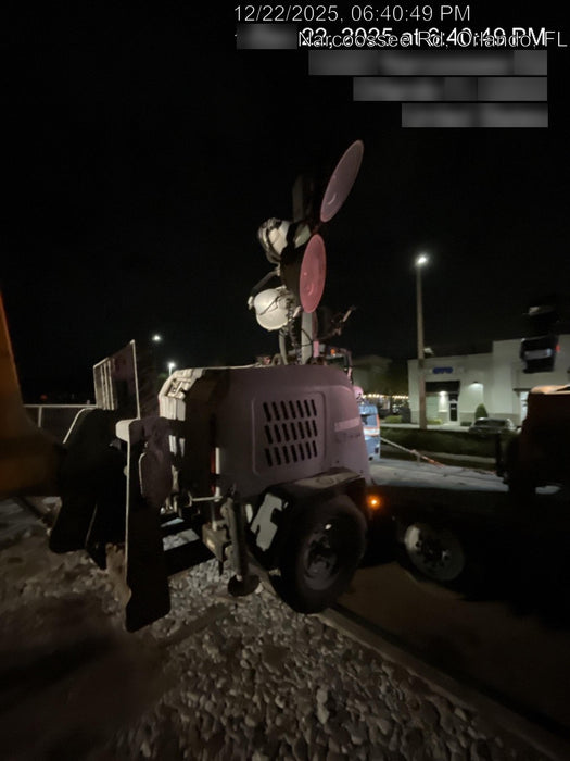 2019 Wacker Neuson LTV6L-MH Wacker Neuson LTV6L Mobile Light Tower w/Fuel Level Sensor Installed