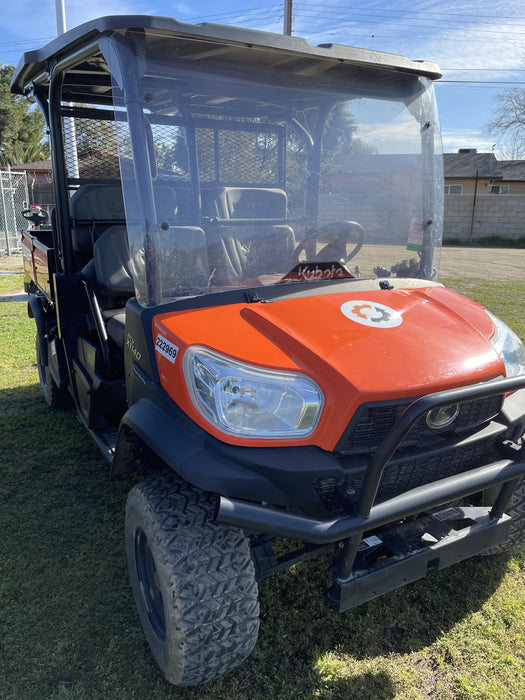 2022 Kubota RTV-X1140W-H Plastic Canopy, Windshield Acrylic Clear, LED Strobe Light, Wire Harness Kit, Back up Alarm