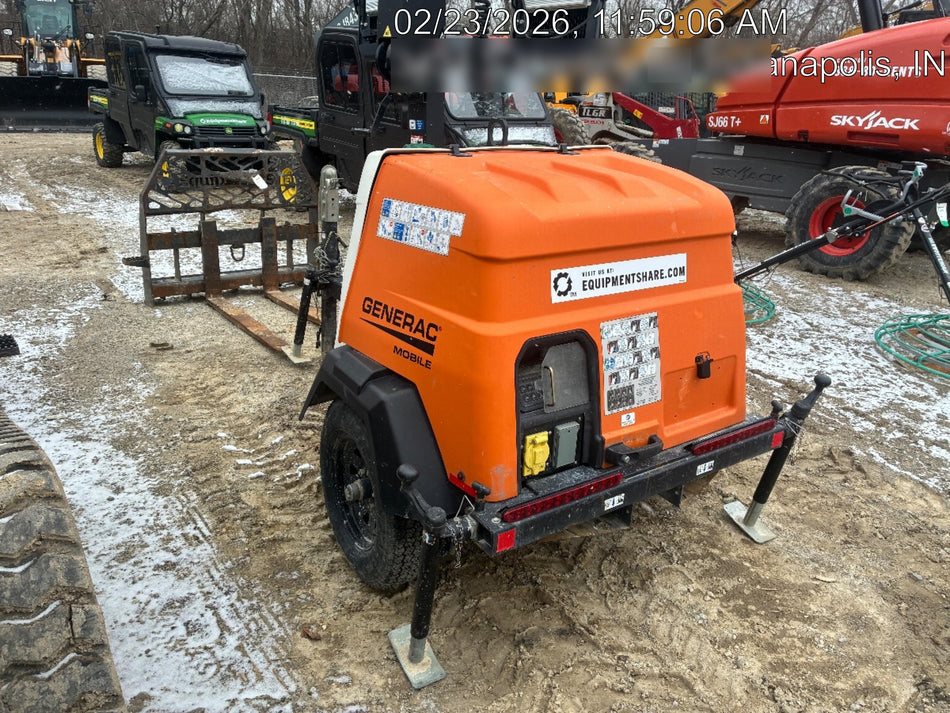 2023 Generac MLT2 Diesel, Flex Switch 120V Input, Powerzone Controller, (4) 320W LED Lights, 4kW Generator, 39.9 Gal Fuel Tank, 2" Ball, T3