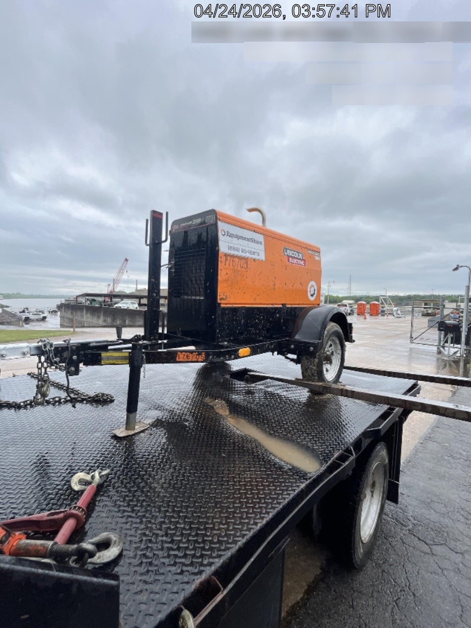 2021 Lincoln Electric Vantage 322 Vantage 322 Ready Pak 3 w/ Decals, ORANGE (includes trailer, cable rack, fender light kit) NO Telematics