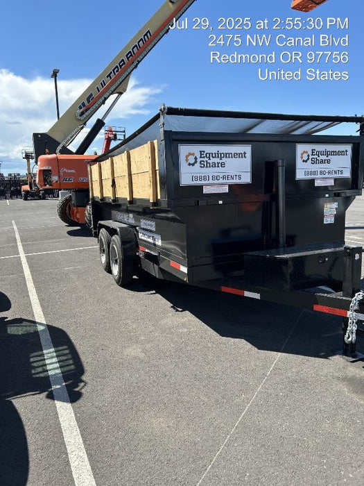 2025 TEXAS PRIDE TRAILERS DT714416KBP