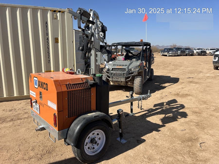 2024 Wanco WLTT-4MM4K Diesel, Deep Sea Controller, Shore Power Plug, Auto Start, (4) 350W LED Floodlights, 4kW Generator, 60 Gal Fuel Tank, 2" Ball, T3