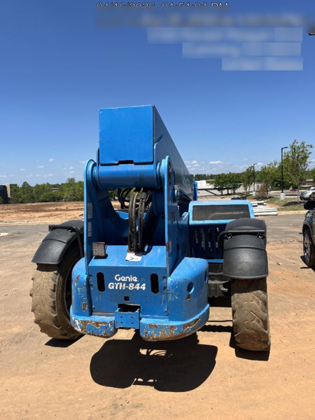 2018 Genie GTH-844 Genie GTH-844D w/Open ROPS, FF Tires, Work Light/Beacon, 60" Carriage and Forks
