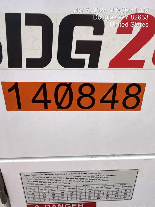 2021 AIRMAN SDG25S-8E1