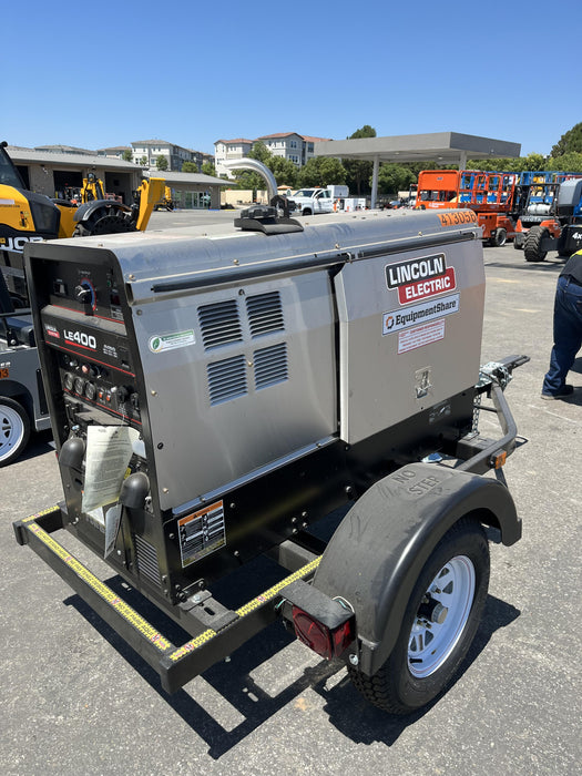 2024 Lincoln Electric LE400 Kubota V1505, Trlr, Cable Rack, Light Kit, ES Decals, T3