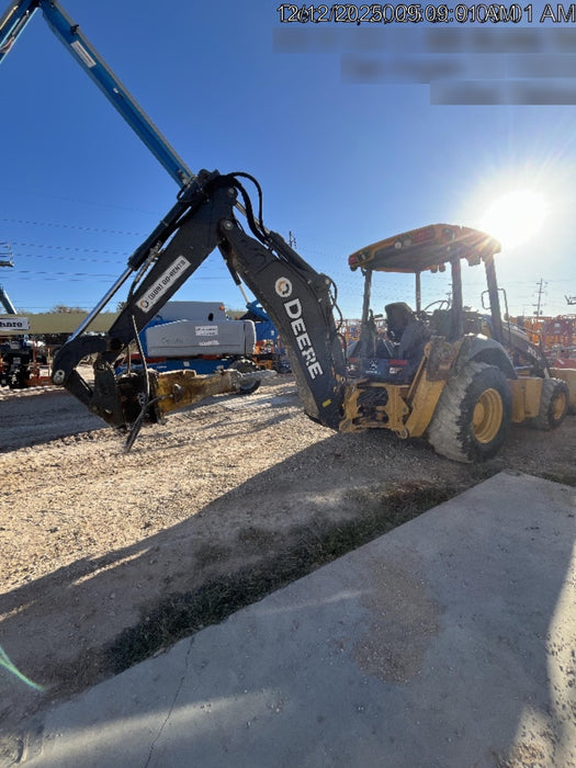 2020 John Deere 310LEP Canopy, 4WD, Standard Stick, Pilot Controls, 2 Way Hydraulics, TAG Manual QC
