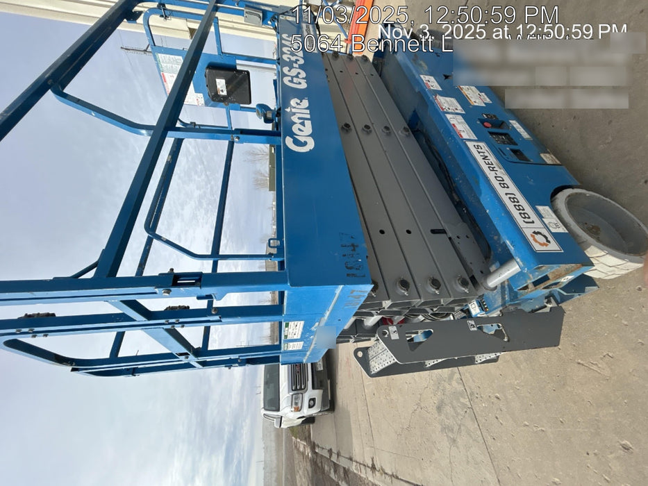 2018 Genie GS-3246 Genie GS-3246 w/Folding rails, Full height swing gate