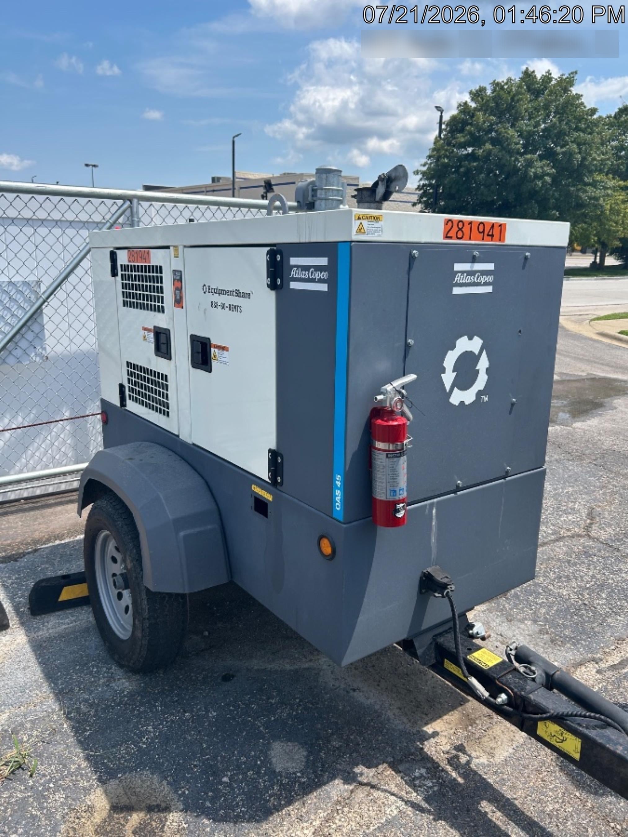 2022 ATLAS COPCO QAS45 CWK