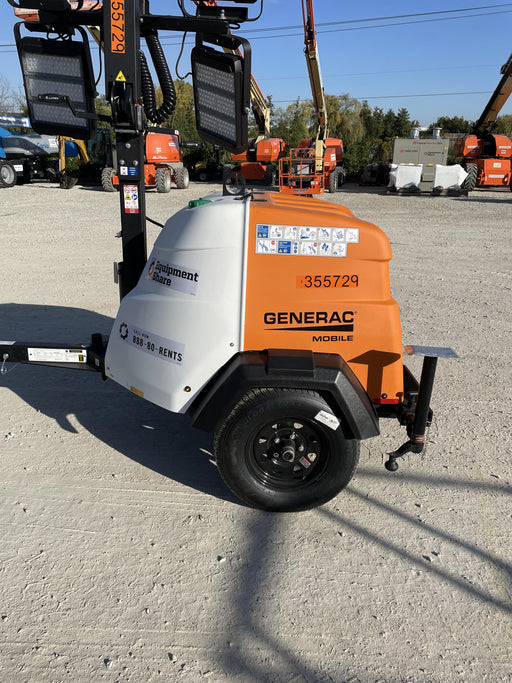 2023 Generac MLT2 Diesel, Flex Switch 120V Input, Powerzone Controller, 
(4) 320W LED Lights, 4kW Generator, 39.9 Gal Fuel Tank, 2" Ball, T3