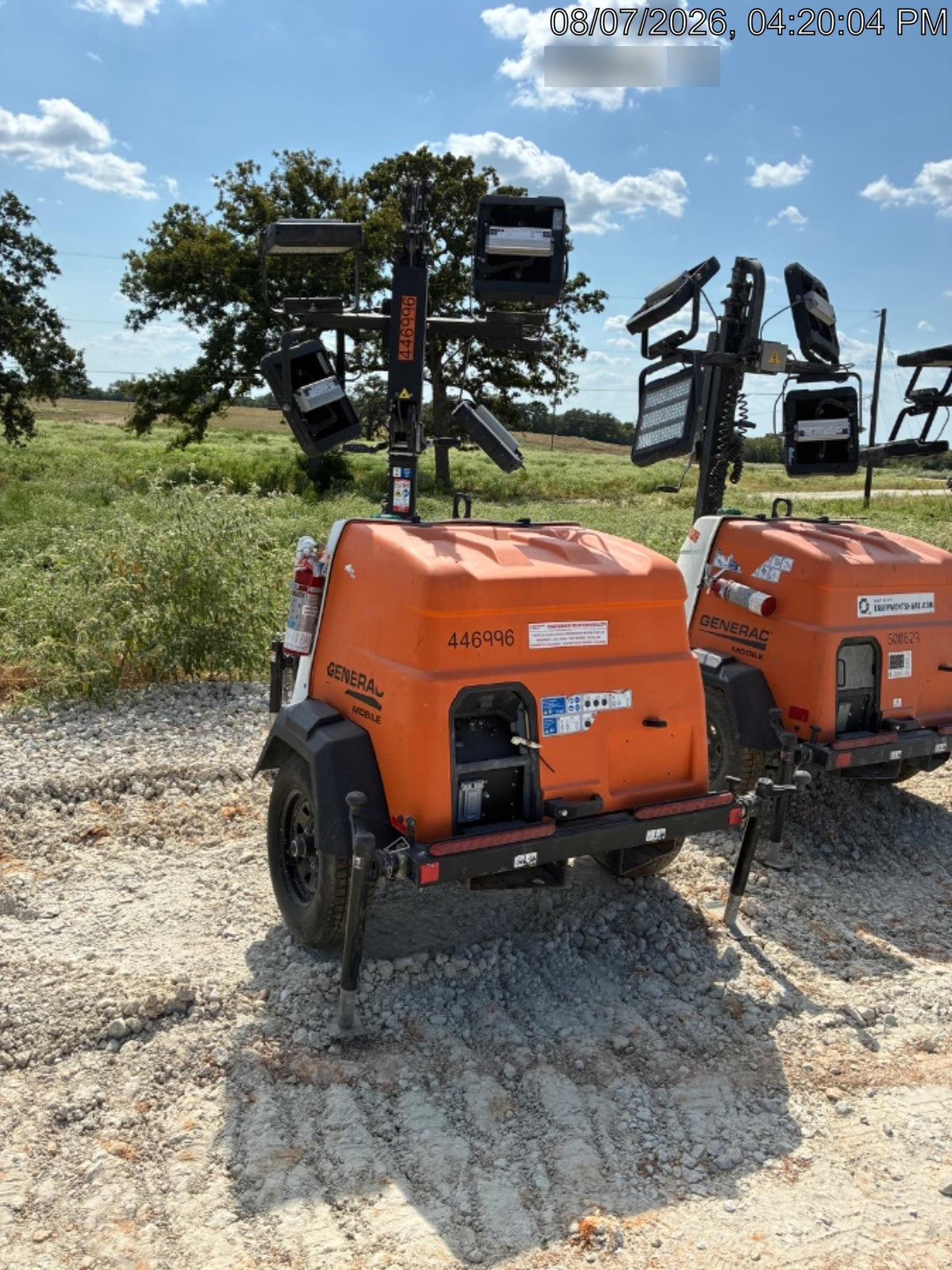 2024 Generac MLTS-4 2.4kW, Mitsu Eng, Analog, LED, Diesel.