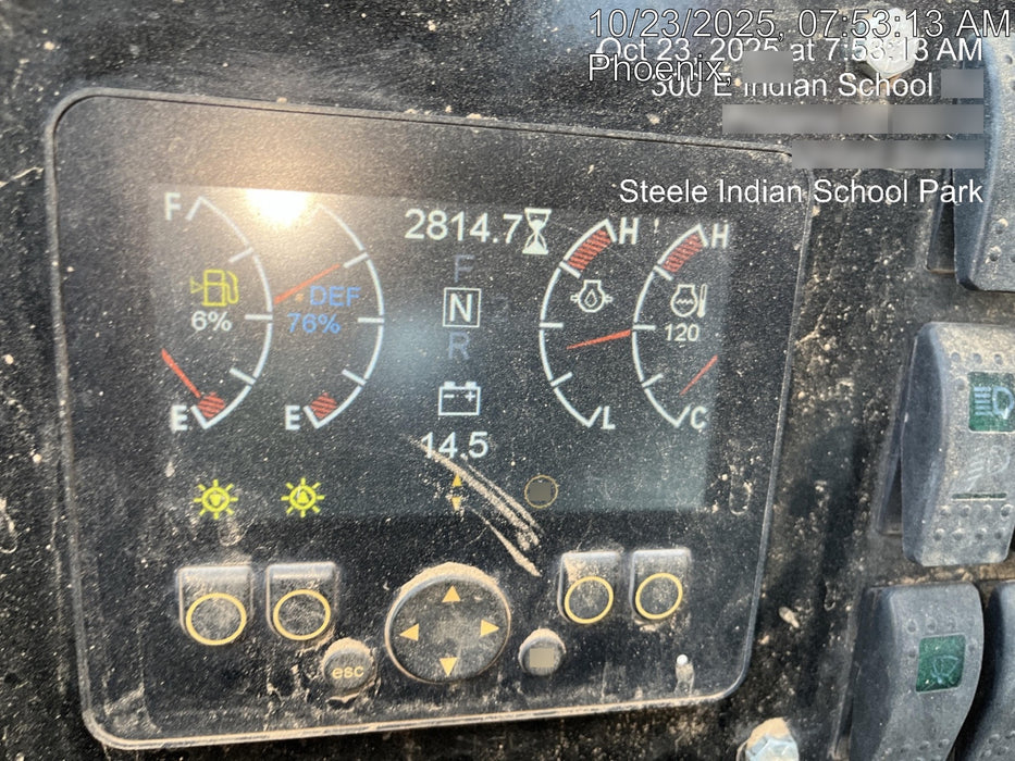 2020 Manitou MTA10055 Cab/Heat/Air, LED Work Lights, Solid Tires, Lift Hook, Beacon, Auxiliary Hydraulics w/66" Carriage and 60" Forks