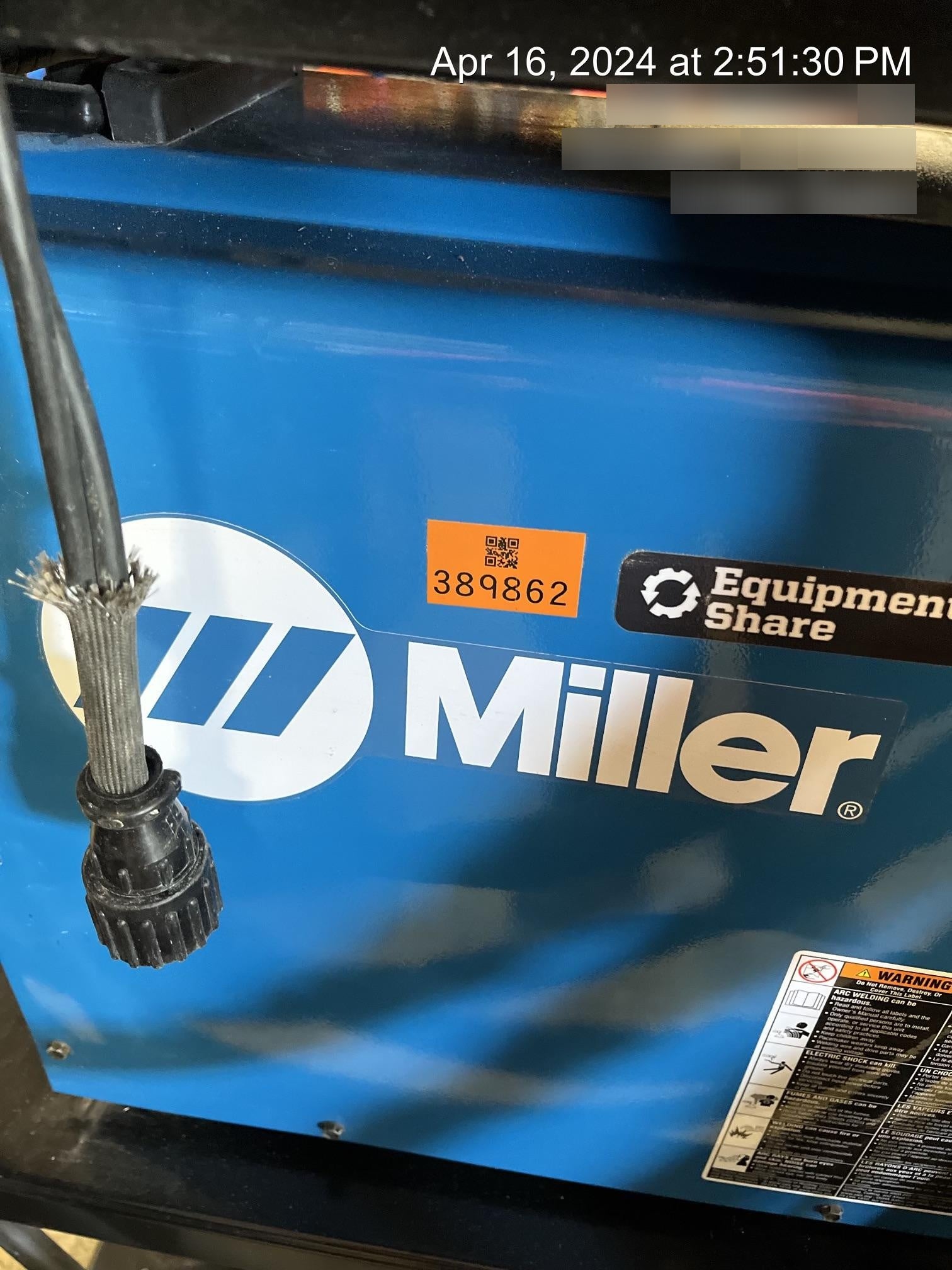 2023 MILLER ELECTRIC AlumaPower 350 MPA