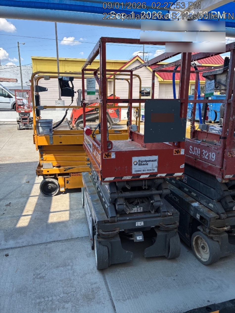 2019 Skyjack SJIII-3219 Standard Options, Trojan Batteries