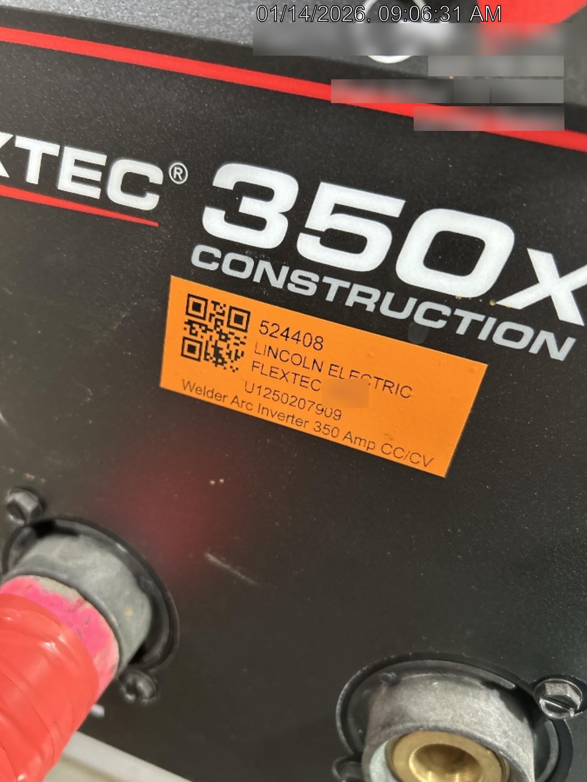 2025 LINCOLN ELECTRIC FLEXTEC 350X