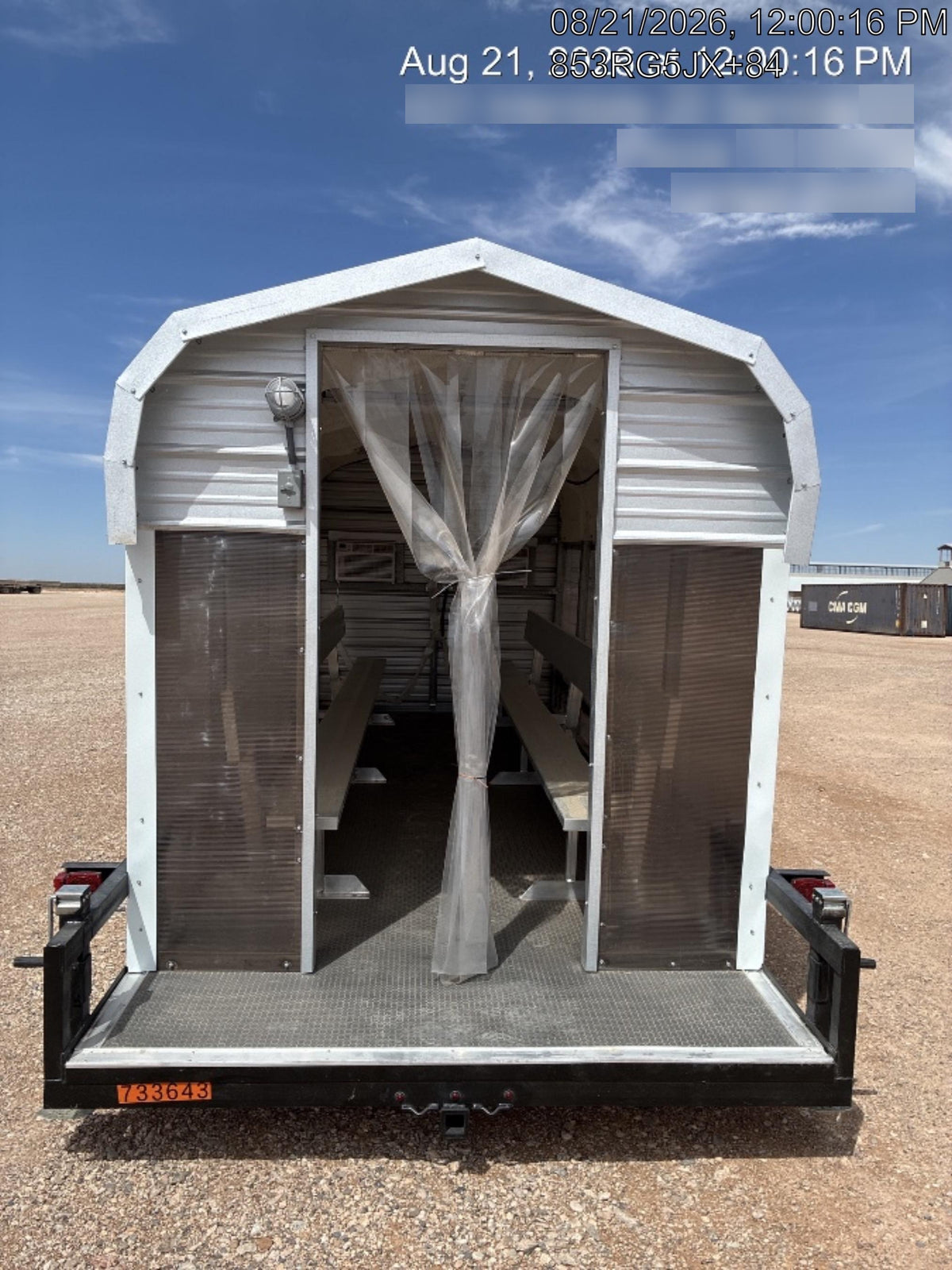2026 GRANDVIEW EQ Cool Down Trailer