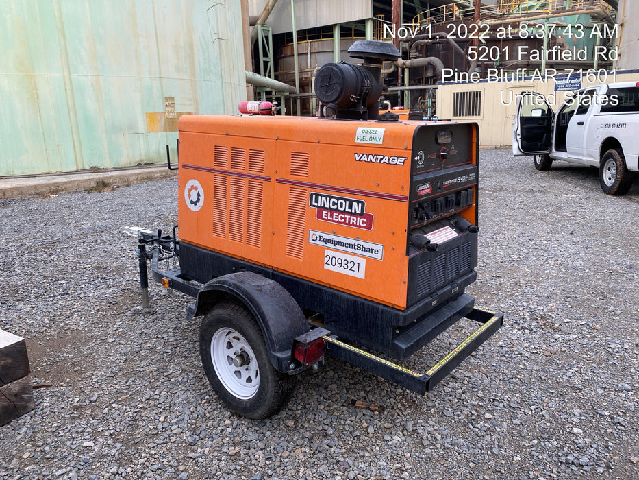 2022 Lincoln Electric Vantage 549X VANTAGE 549X READY-PAK 3