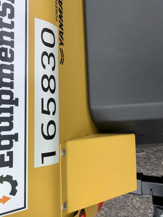 2021 Allmand NLV3GR (4) LED Light Fixture 350W, 23' Vertical Mast, 3kW Prime, Towable, Deep Sea L401, Leveling Jacks, Yanmar T4F 5.8hp