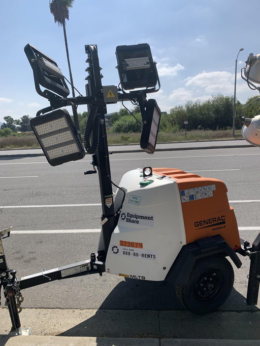 2023 Generac MLT2 Diesel, Flex Switch 120V Input, Powerzone Controller, (4) 320W LED Lights, 4kW Generator, 39.9 Gal Fuel Tank, 2" Ball, T3