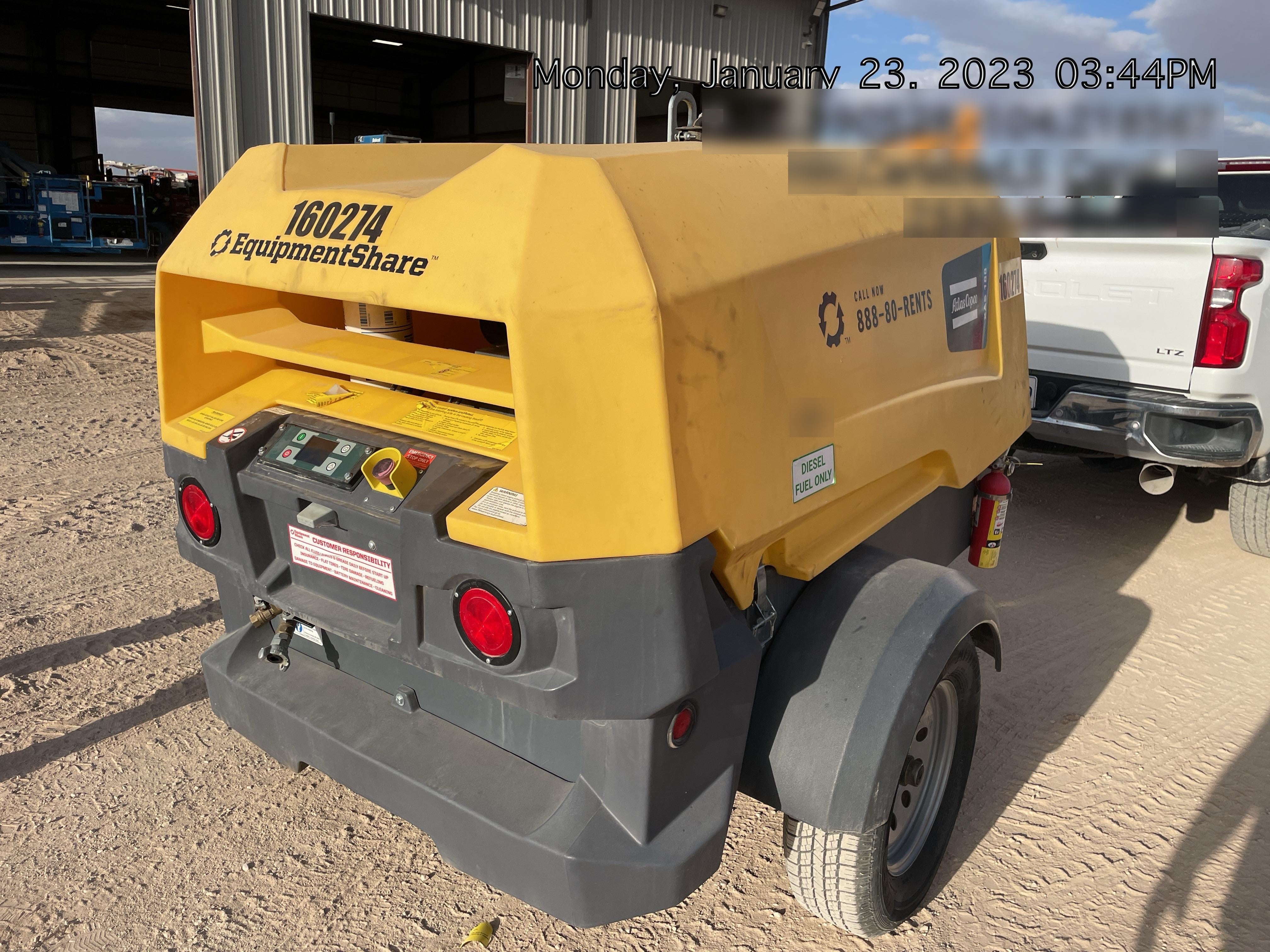 2021 ATLAS COPCO XAS188 CWK