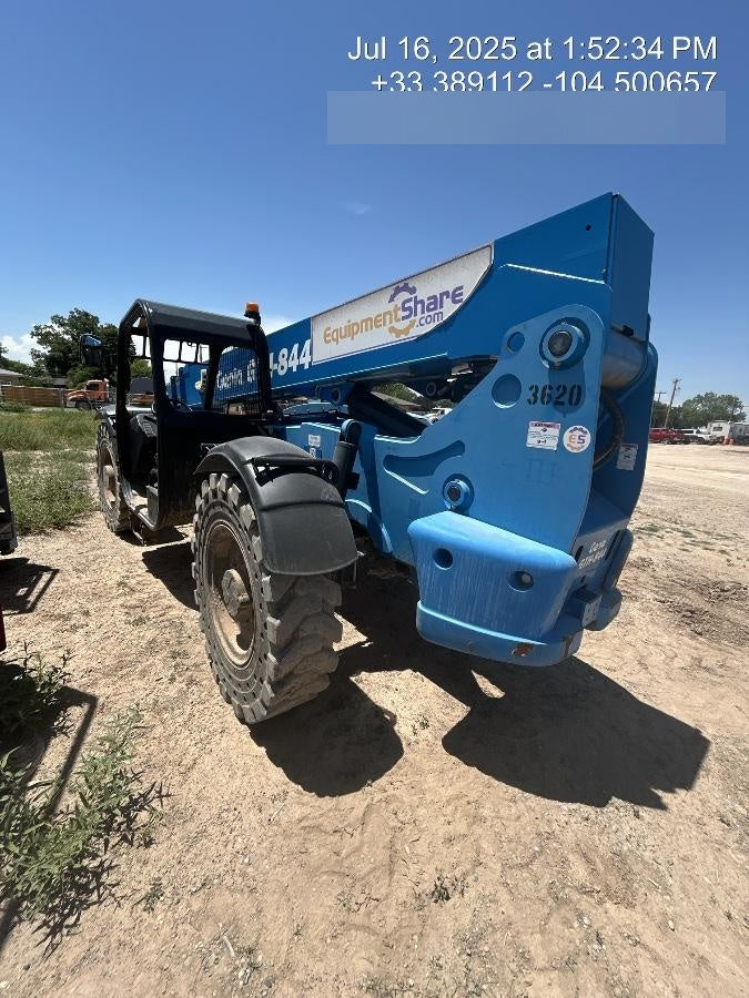 2017 Genie GTH-844 Genie GTH 844, Solid Tires, 60" carriage, Open ROPS - SN GTH08E-10890