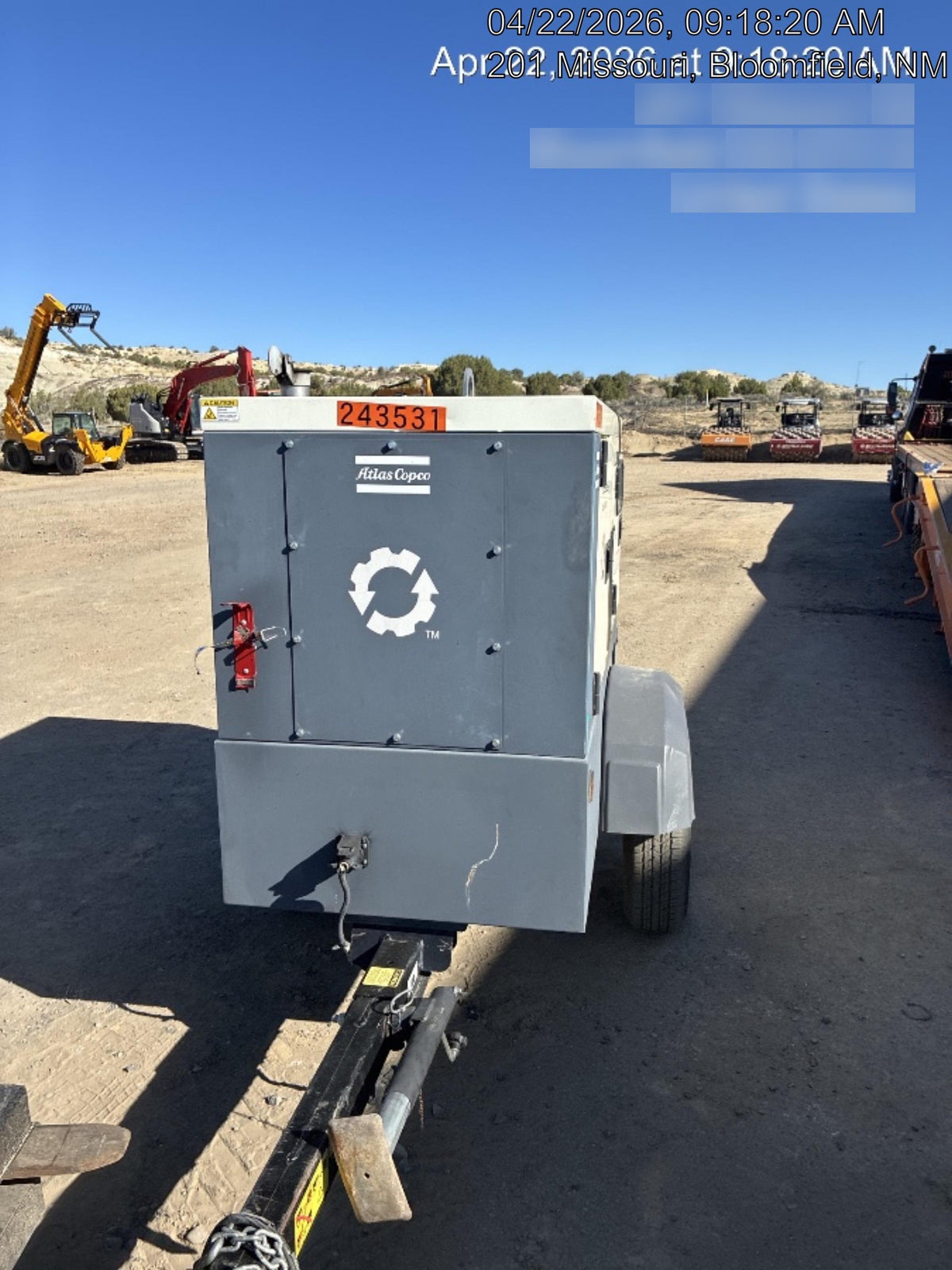 2022 ATLAS COPCO QAS45 CWK